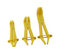 Portable Hose Pinching Tool Set with Adjustable Buckle for Secure Clamping Ideal for Various Pipeline Needs (Yellow)