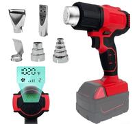 Portable Hot Air Blower Device for 21V Battery Fast Heating, Safety Features, and Easy Operation (C)