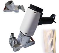 Portable Hot Air Edge Banding Machine with Folding Caliper and Silicone Rollers for Curved and Straight Woodworking Surfaces
