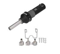 Portable Hot Air Gun Electronic Adjustable Temperature Controlled Heat Gun Handheld Digital Display Electrical Heat Tool Drying Gun for Welding Soldering
