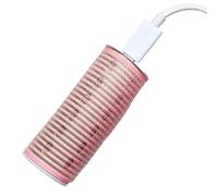 Portable Hot Rollers - Single Electric Heated Roller for Fast Styling | Compact Hair Tool with Auto-Grey Clip, Ideal for Bangs, Short Hair, Medium Length, Quick Curling