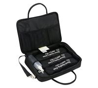 Portable Hot Stone Heating Bag for Massage Therapists - Professional Water-Free Stone Warmer with Temperature Control for Spa, Salon, Mobile Massage & Home Use-Black