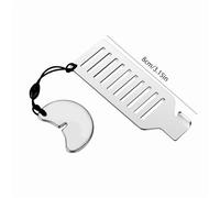 Portable Hotel Door Lock Live Alone Self-Defense Door Stop Travel Door Stopper Door Lock Safety Home Latch 1Pcs(Silver)