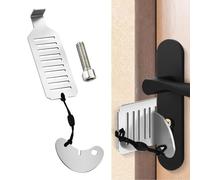 Portable Hotel Door Lock - Travel Door Blocker, Anti Break-in Safety Latch for Women Only | Extra Security Lock Stopper for Apartment, Home, Dorm, Office, Hotel Room Protection