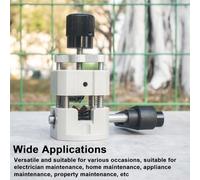Portable Household Wire Stripper Wire Stripping Tool Electric Peeling Machine with Hand Crank Support Use with Hand Electric Drill for Home Maintenance