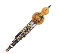 Portable Hulusi Handmade Cucurbit Flute Traditional Performance Gourd Flute For Beginner Gourd Instrument Chinese Hulusi Flute