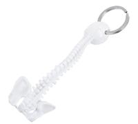 Portable Human Spine Pendant Keychain Educational Anatomy Model Keyring Practical Educational Tool Simulation Spine Keychain for Classroom Use