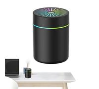 Portable Humidifier - 3.74 Inch Desktop | Diffuser ABS PP - Mini Ultrasonic Air Mist Purifier 2.64x2.64x3.74 Inch for Home, Office, Nursery, Bathroom, Travel, Kids, T