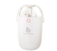 Portable Humidifier 300ml Dual for mist Mode USB Portable Humidifier(White) | 300ml tank, USB powered, silent under 36dB, fits car cup holder, desktop use