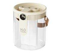 Portable Humidifier - 5.12x5.12x6.3 Inches Cool Mist Diffuser for Balanced Airflow, 1.5L Wireless Design with Spacious Water Tank, Moisture Device for Plants Bedroom Household Desk Nursery