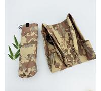 Portable Hunting Chair - Adjustable Height Silent Swivel Tree & Ground Seat, Lightweight Folding Hammock-Style Camp Chair for Deer, Turkey & Duck Hunting