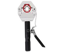 Portable Hydraulic AC Hose Crimper Manual A/C Hose Crimper Kit, Handheld Hydraulic Hose Crimping Tool for Air Conditioner Hose & Beadlock A/C Fittings, with Dies Set