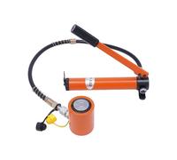 Portable Hydraulic Flange Spreader Splitter, 20T Single Acting Hydraulic Cylinder Jack 50mm Stroke with Hydraulic Pump Orange Pack of 4