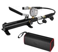 Portable Hydraulic Flange Spreader Splitter, Manual Hydraulic Pump 10000 psi 175 cc Oil Capacity 70 cm Hose with Pressure Gauge and Oil Return Valve