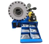 Portable Hydraulic Hose Crimper for High Pressure Fittings - Efficient Manual Crimping Machine for Gas and Water Pipes