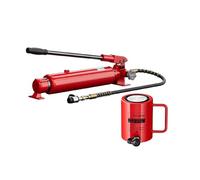 Portable Hydraulic Jacks With Hand Pump, Lifting Cylinder, 4 Inch Strokenull50T jack+CP-700-2A hand pump