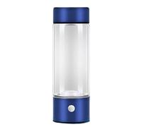 Portable Hydrogen Cup: 420ml Food Grade Electrolyzed Water Maker, Rechargeable USB Drink Bottle, Detachable Safe Design for Clean Alkaline Water | Fitness Camping