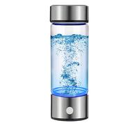 Portable Hydrogen Water Bottle Generator Rechargeable Glass Health Cup Hydrogen Rich Water Ion Machine Improve Water in 3 Minutes for Travel/Office/Daily (SL-1PC)
