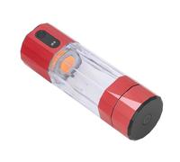 Portable Hydrogen Water Bottle, High Concentration Quick Electrolysis with Proton Exchange Membrane, 6000-8000PPB Hydrogen Production for Travel, Office, Exercise (Red)