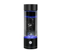 Portable Hydrogen Water Bottle Hydrogen Rich Water Maker Ionizer Water Generator with Inhaler & Adapter USB Rechargeable with SPE & PEM Technology Make Hydrogen Content To 800-1200PPB
