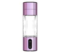 Portable Hydrogen Water Bottle-Hydrogen Water Generator | PEM Electrolytic Hydrogen Water Cup 208ml-USB Rechargeable | LED Display, 2 Modes, Water Glass, Max Concentration Molecular Up to 8000PPB