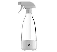 Portable Hypochlorous Acid Generator - 360ml Transparent Disinfectant Spray Bottle for Kitchen, Bathroom, Living Room, Glass, Carpets, and Clothing