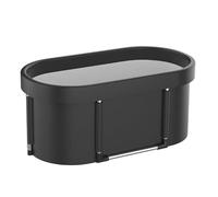 Portable Ice Bath Tub for Athletes Foldable Oval Bath Tub for Home Gym Outdoor ice Bath tub