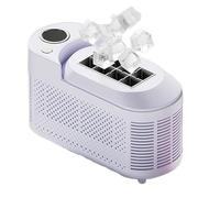 Portable Ice Cube Maker - Dual Power Ice Making Mode, Automatic Mini Ice Machine for Home, Office, Camping, 8 Ice Cubes in 10 Minutes