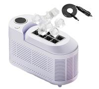 Portable Ice Cube Maker - Dual Power Ice Making Mode, Automatic Mini Ice Machine for Home, Office, Camping, 8 Ice Cubes in 10 Minutes