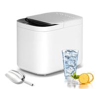 Portable Ice Maker - 9 Ice Cubes in Minutes, Energy Efficient with Remote App Control for Quiet, Convenient Use at Home or Office