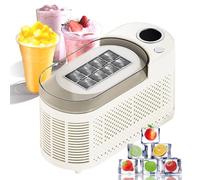 Portable Ice Maker Machine, 8 Ice Cubes in 10 Mins, One-Touch Start & Top-Fill Water Tank, Compact Design for Home, Office, Car, Travel & Outdoors