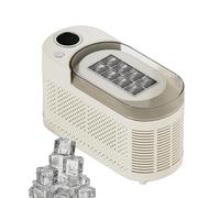 Portable Ice Maker Machine, Compact Mini Ice Maker, 8 * 2cm Cubes In 10 Mins, for Home, Office, Bar, RV & Parties