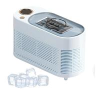 Portable Ice Maker Machine, Compact Mini Ice Maker with 8 Cubes Ready in 10 Minutes, Low Noise Countertop Ice Machine for Home, Office, Camping, RV & Travel