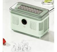 Portable Ice Maker Machine, Countertop Design, 150W Power, Produces 12 Ice Cubes in Minutes for Home, Office, and Parties, Compact and Efficient Ice Maker