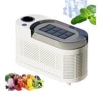 Portable Ice Maker Machine, Mini Electric Countertop Ice Maker, Makes 8 Cubes in 10 Minutes, Low Noise & Energy Saving, Ideal for Home, Camping, RV, Car