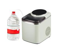 Portable Ice Maker with Adjustable Thickness, Fast Ice Making in 12-15 Mins, Digital Display, Countertop Ice Machine for Home, Office, Camping