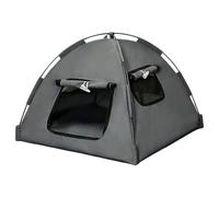 Portable Ice Pad Tent Bed For Summer Comfort And Cozy Indoor Retreat Lightweight Folding Shelter With Breathable Mesh And Insulated Pad Easy Clean (C, 35x35x30)