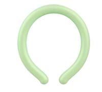 Portable Ice Ring, Neck Cooling Tube, Portable Reusable Wearable Cooling Neck Cooler, Reusable Cooling Artifact Suitable for Hot Weather(Green)