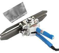 Portable Impulse Sealer for Plastic & Vacuum Bags, Hand Held Heat Sealer Manual Bag Sealing Machine, Stainless Steel Easy to Use