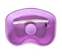 Portable in Bed Shampoo Basin, Hair Washing Tray, Shampoo Tray for The Disabled Women, Elderly Or Child, Pink 130cm Hose
