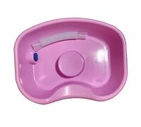 Portable in Bed Shampoo Basin, Hair Washing Tray, Shampoo Tray for The Disabled Women, Elderly Or Child, Pink 60cm Hose