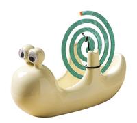 Portable Incense Coil Holder,Heat-Resistant Desk Decor,Snails Coil Incense Burner Stand | for Desk Deck Balcony Garden Camping Fishing Barbecue Picnic