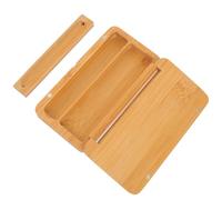 Portable Incense Stick Box, Carbonized Bamboo Sandalwood Storage