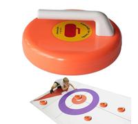 Portable Indoor Curling,Desktop Curling | Leisure Sports Toys for Kids Adults Offices Classrooms Dorms Backyard Floor Family Gathering Party Bar College Yard
