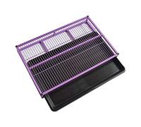 Portable Indoor Dog Potty Tray with Removable Waste Container for Easy Cleanup and Training