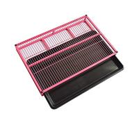 Portable Indoor Dog Potty Tray with Removable Waste Tray for Easy Cleanup and Training