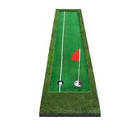 Portable Indoor/Outdoor Golf Game Mat, Golf Hitting Putting Training Mat Indoor Outdoor with 2 Holes 300x50/75cm(50 * 300cm)