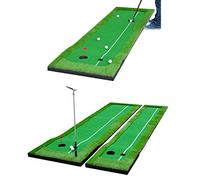 Portable Indoor/Outdoor Golf Game Mat, Golf Putting Mat Indoor Outdoor Portable Non-Skid Surface High-Elastic Foam Multiple Sizes