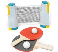 Portable Indoor Outdoor Table Tennis Set Instant Game Fun Hen Stag