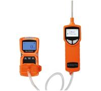 Portable Industrial-Grade Hydrogen Gas Leak Detector,Dual Alarm,0-1000 Ppm,1 Ppm Resolution.Two-Tier Alerts